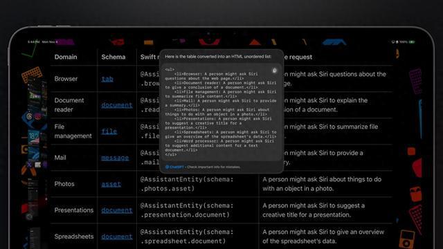 iOS182开始支持开发人员测试新的应用意图系统