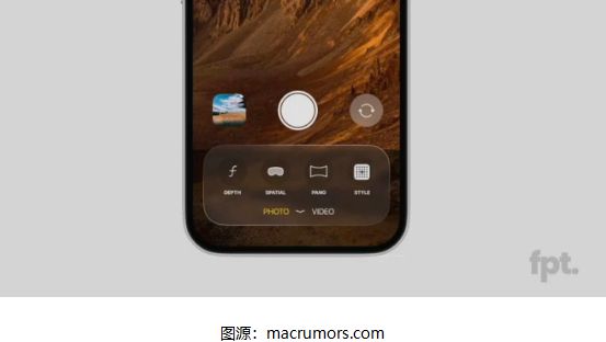 传苹果iOS19相机重新设计采用visionOS风格