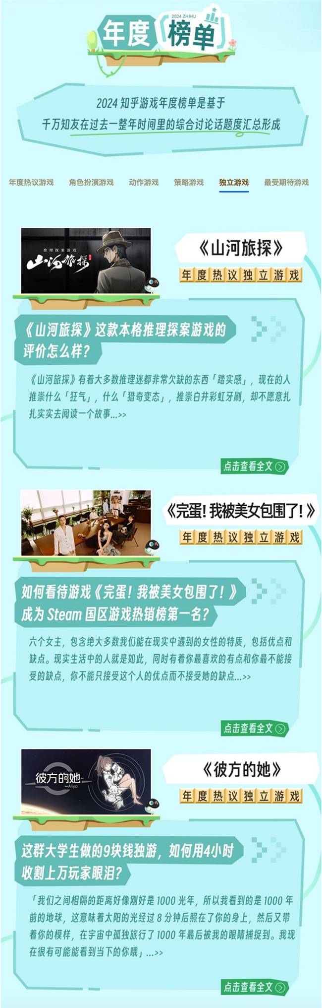 《黑神线游戏年度榜单揭晓游戏新势力(图4)