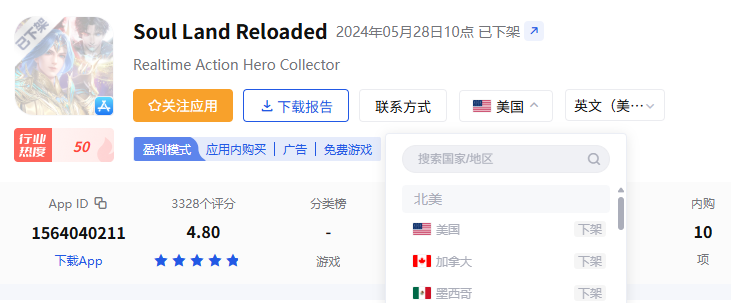 国内7款重点“斗罗”IP手游三七独占4款：新游6大市场齐发8天收获1805万！(图13)