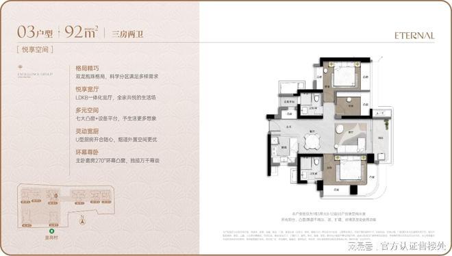 顶豪新盘｜「卓越缦悦」看房手记：这样选房不踩坑+优缺点分析！(图6)